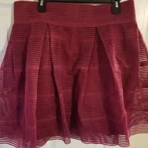 Fit and flare skirt